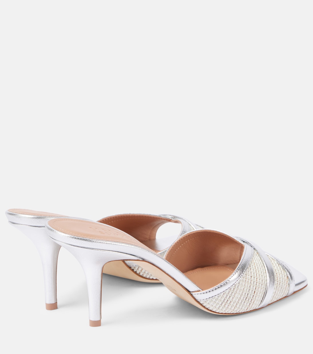Perla 70 raffia sandals | Malone Souliers
