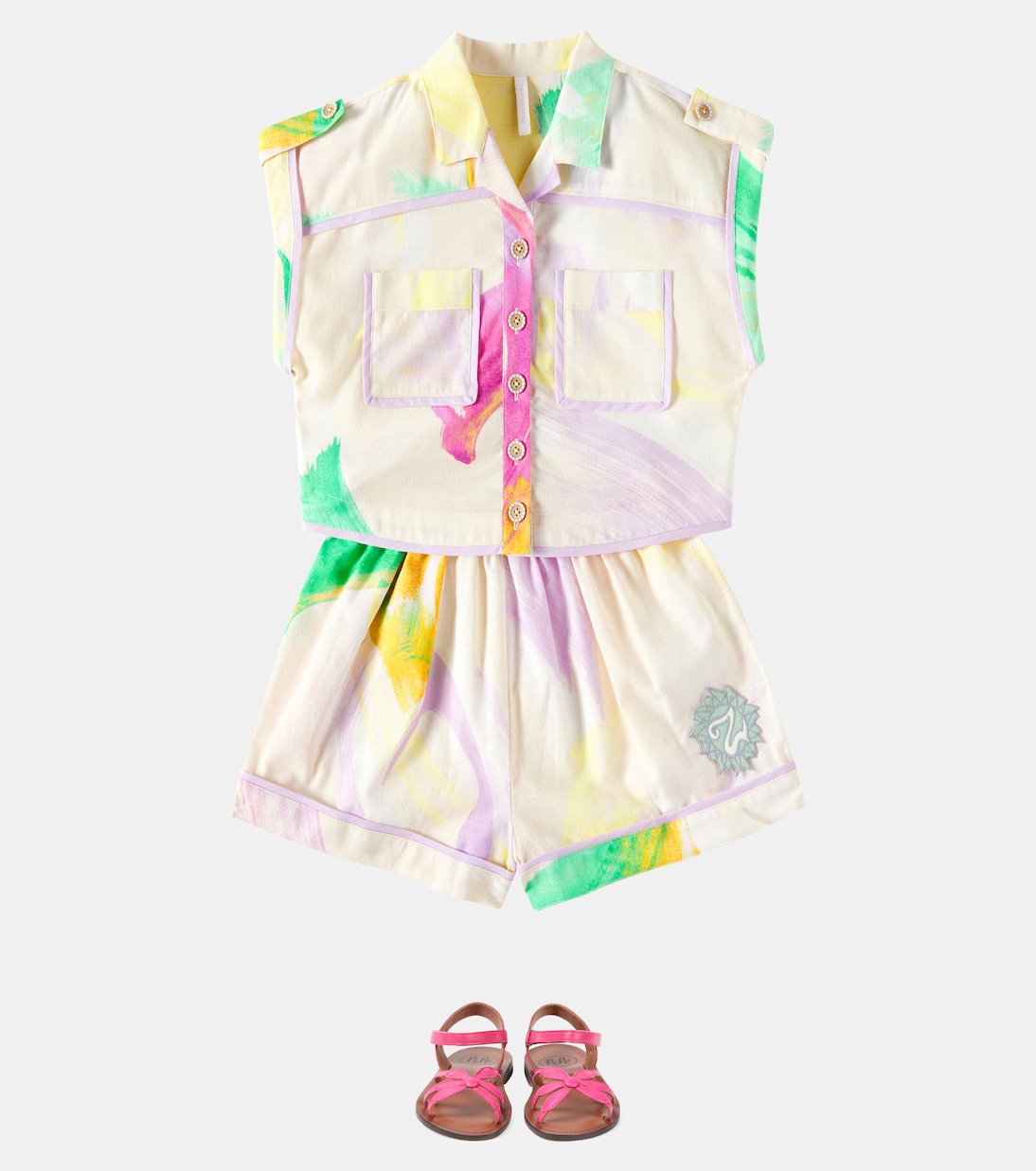 Shorts Everley in cotone | Zimmermann Kids