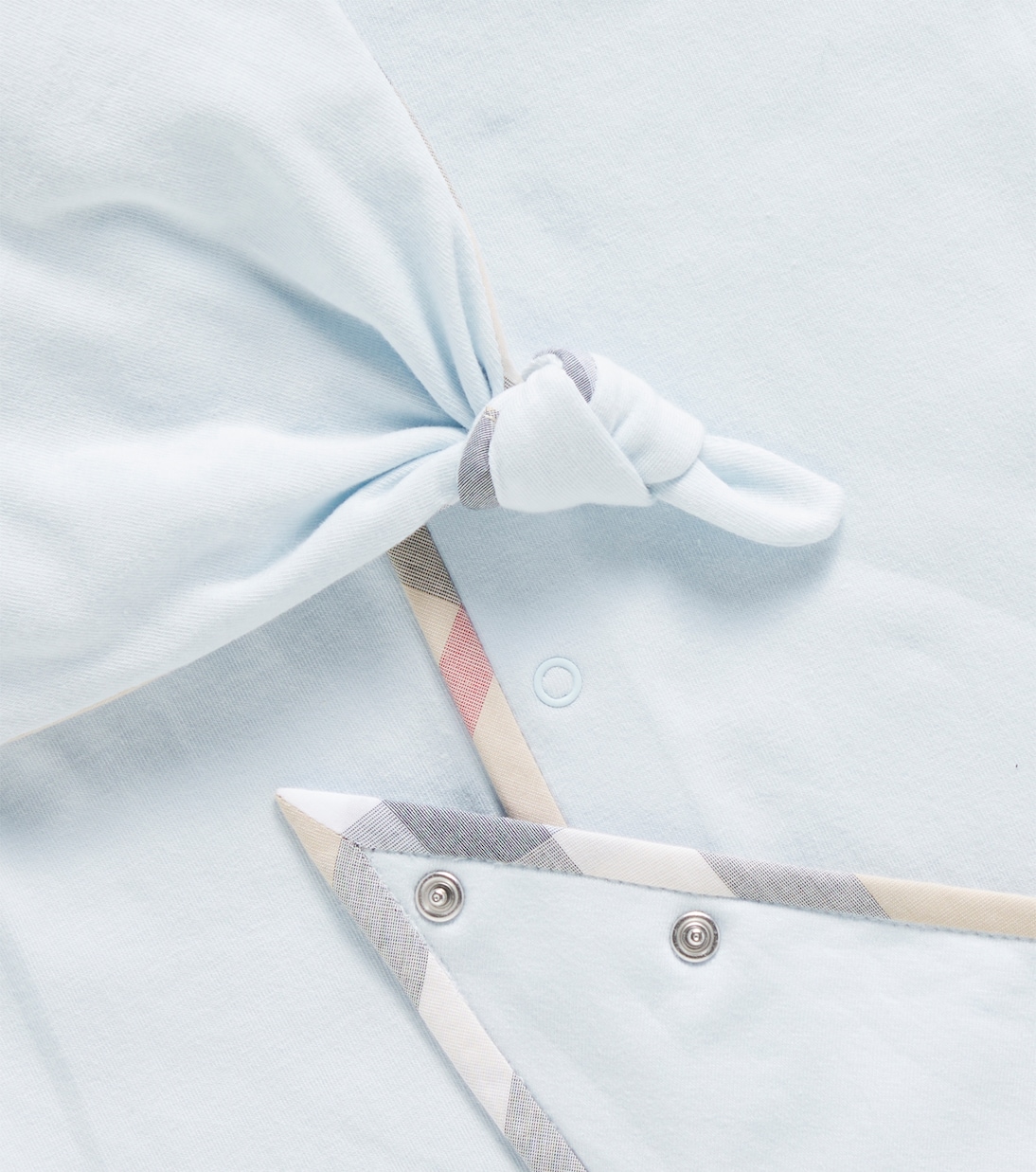 Bebé - set de mono, babero y gorro | Burberry Kids