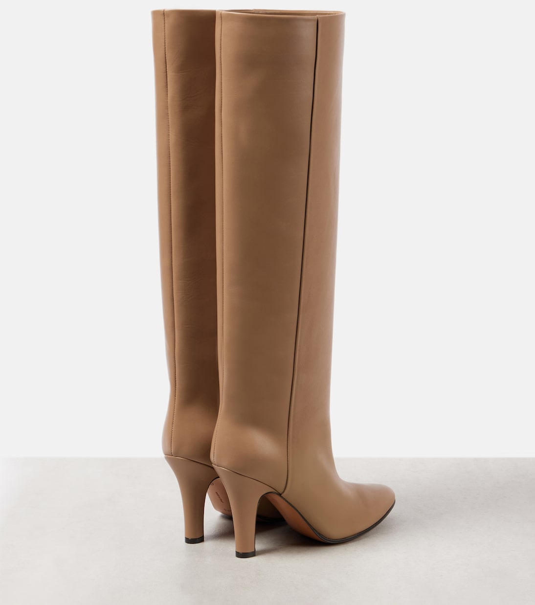 Botas altas Prudens de piel | The Row