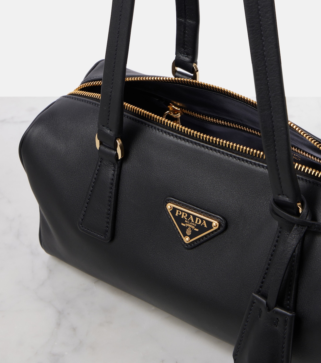 Schultertasche Medium aus Leder | Prada