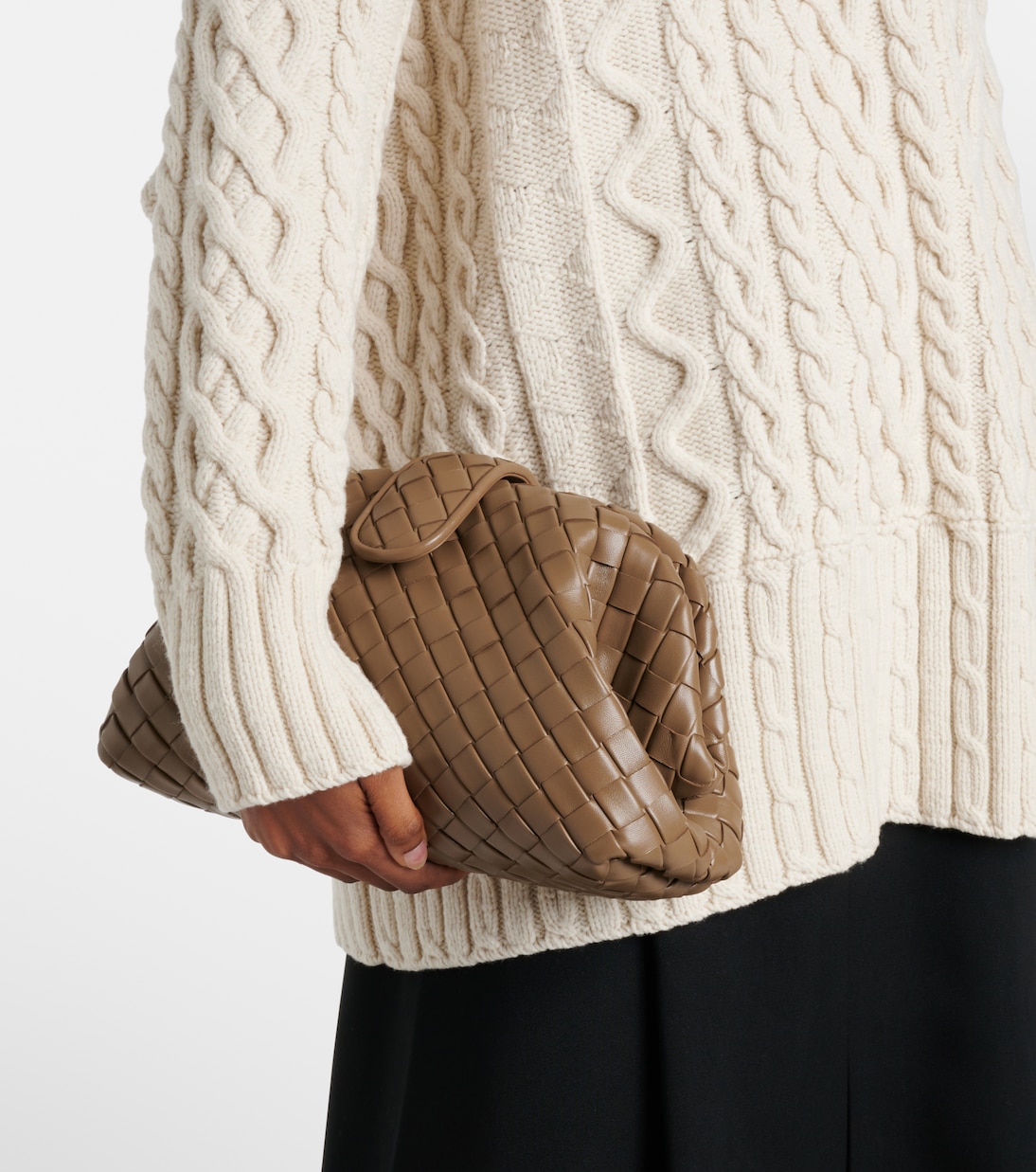 Clutch Lauren 1980 aus Leder | Bottega Veneta