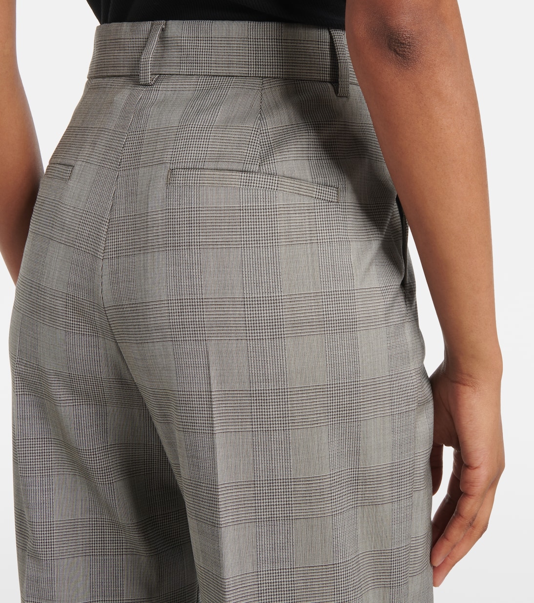 Pantaloni a gamba larga in misto lana | Sportmax
