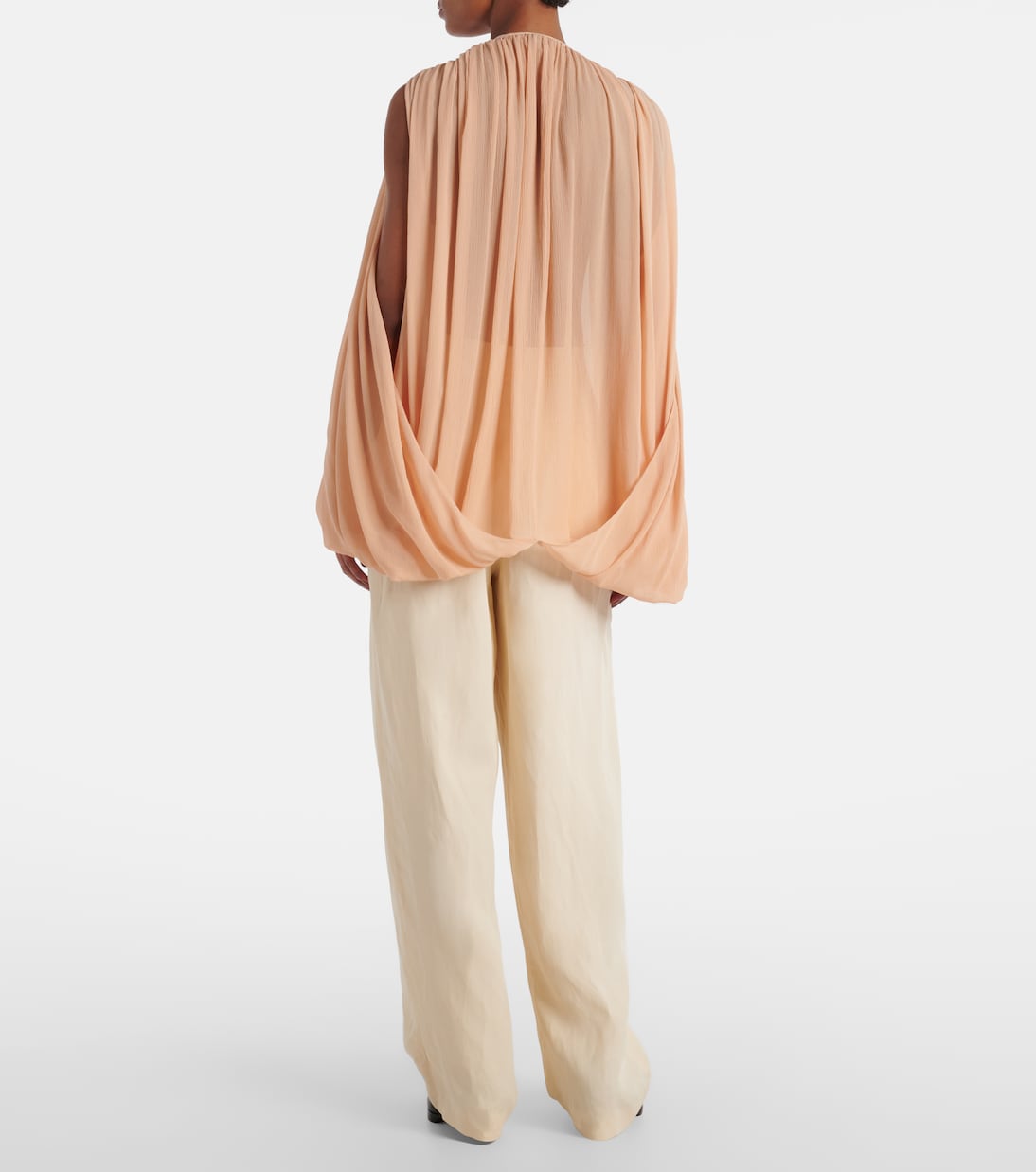 Blusa in chiffon di seta | Stella McCartney