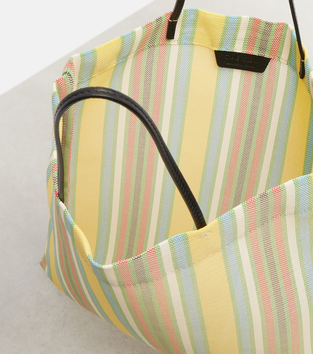 Cabas Barn Mini rayé | The Row