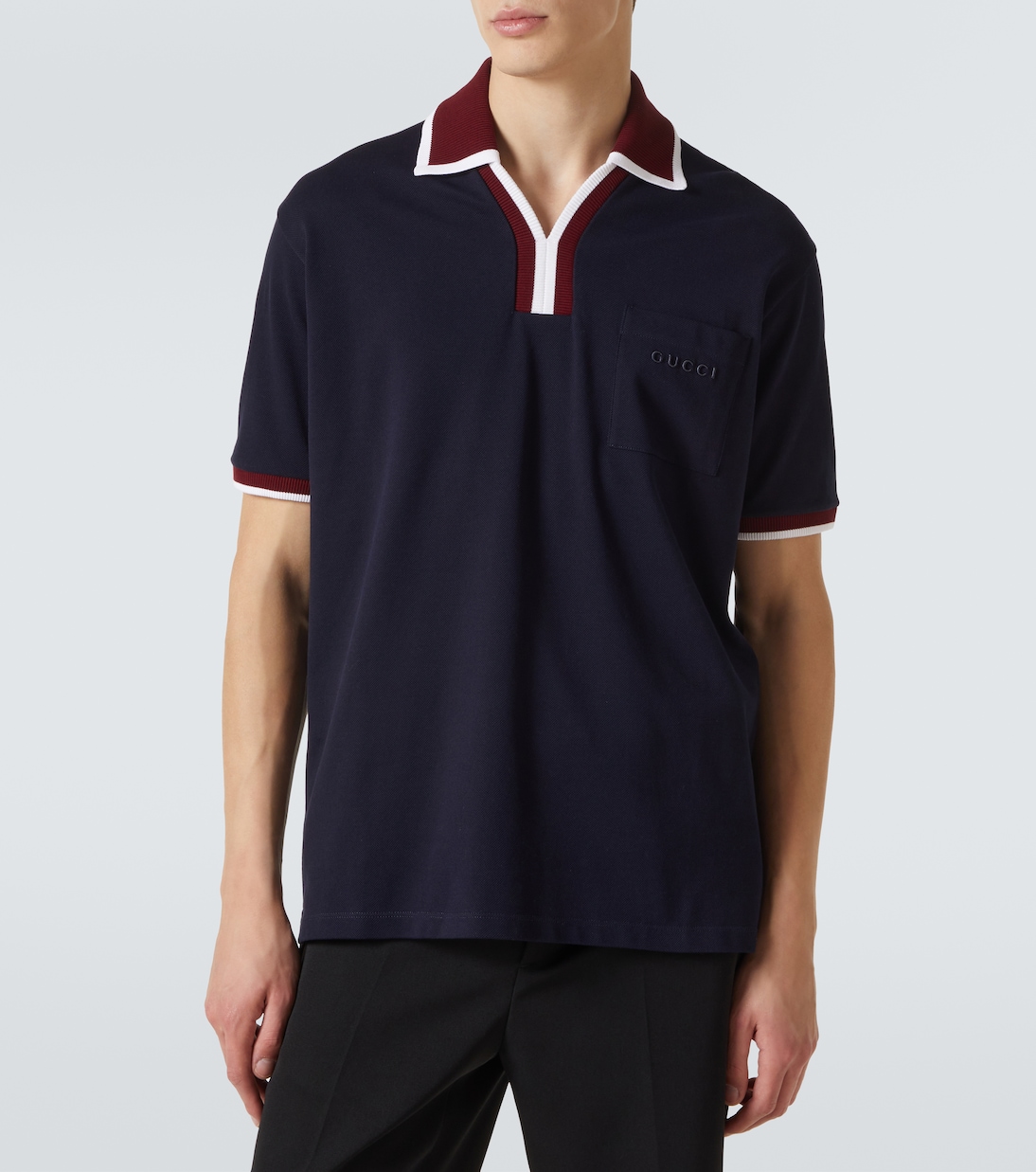 Polohemd aus Baumwoll-Piqué | Gucci