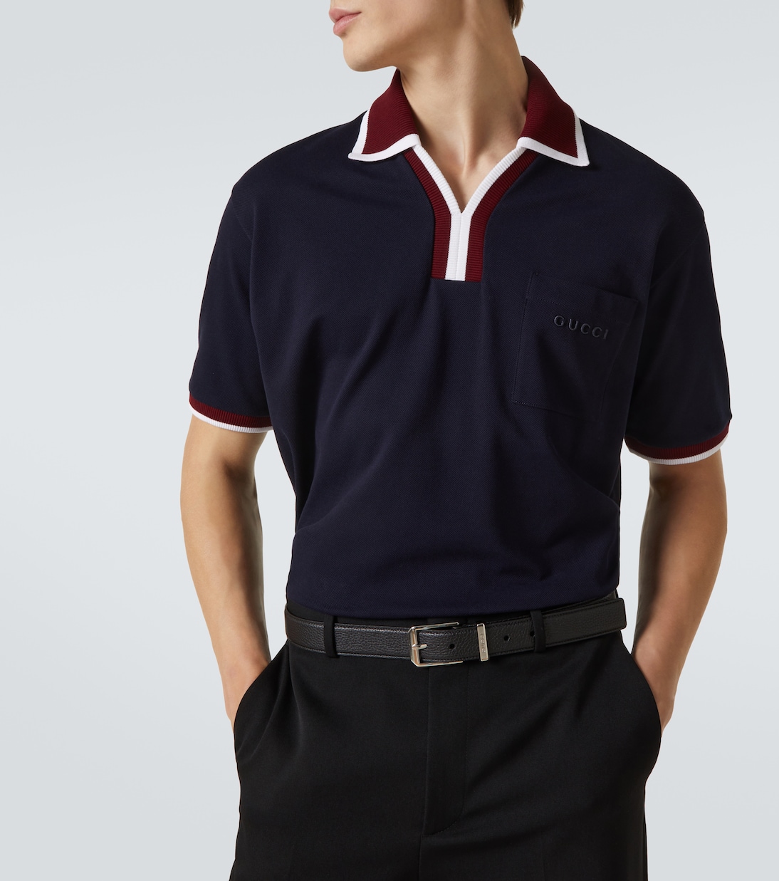 Polohemd aus Baumwoll-Piqué | Gucci