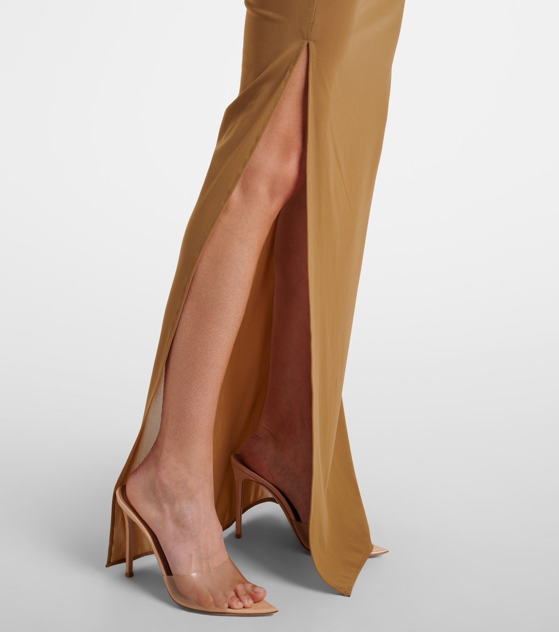 Sheer strapless corset dress | Alex Perry