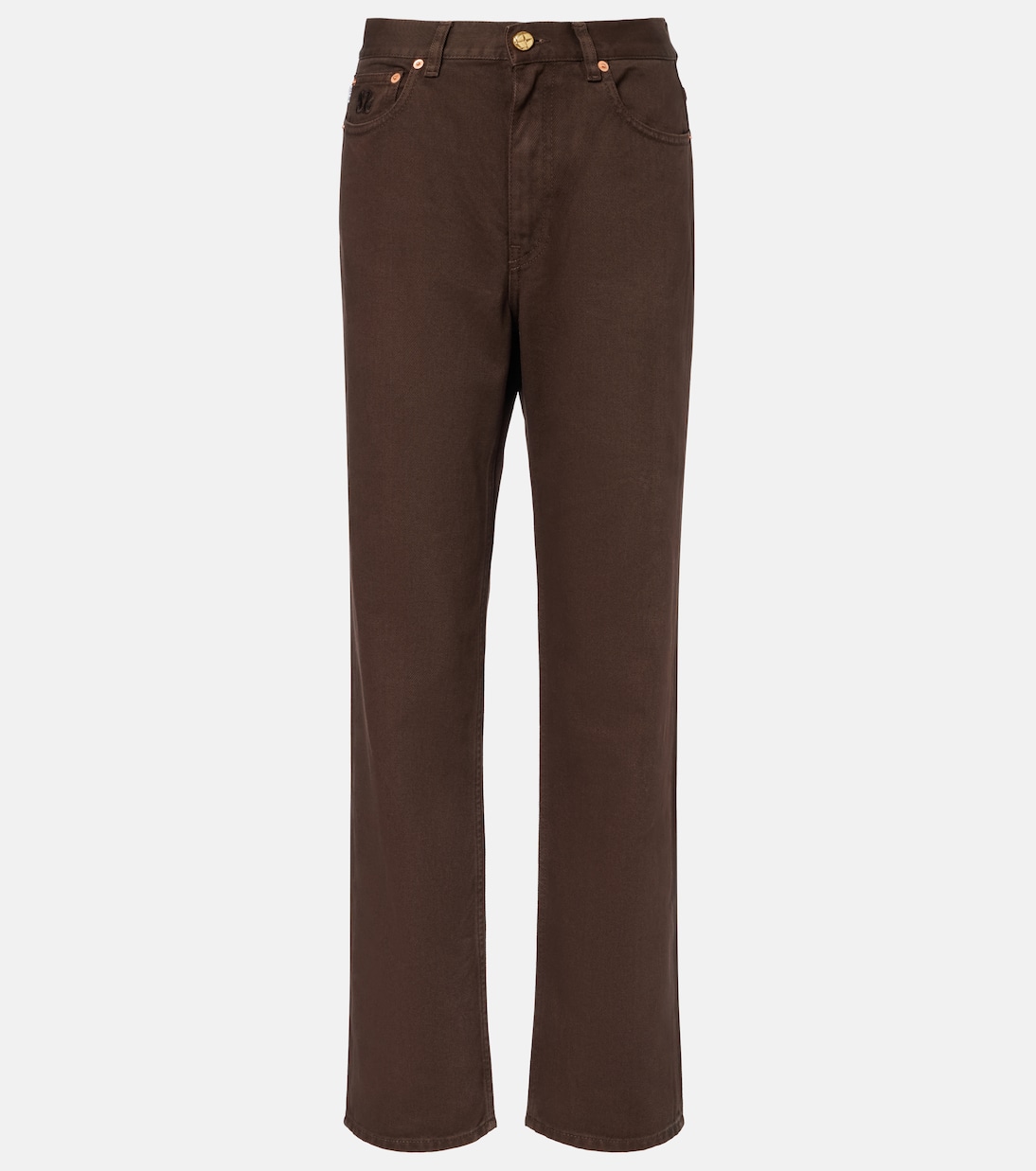 Paso embroidered straight jeans | Blazé Milano