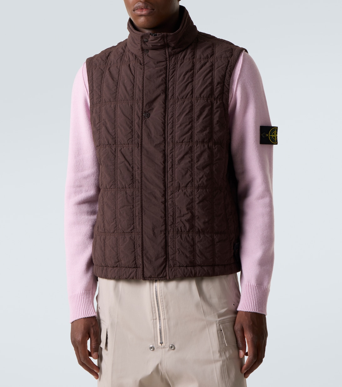Gilet imbottito Ghost trapuntato | Stone Island