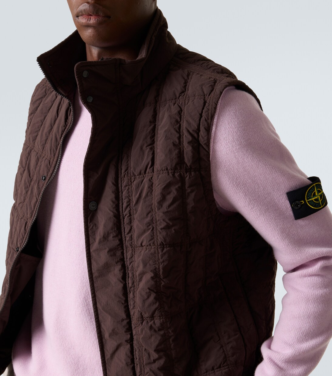 Gilet imbottito Ghost trapuntato | Stone Island
