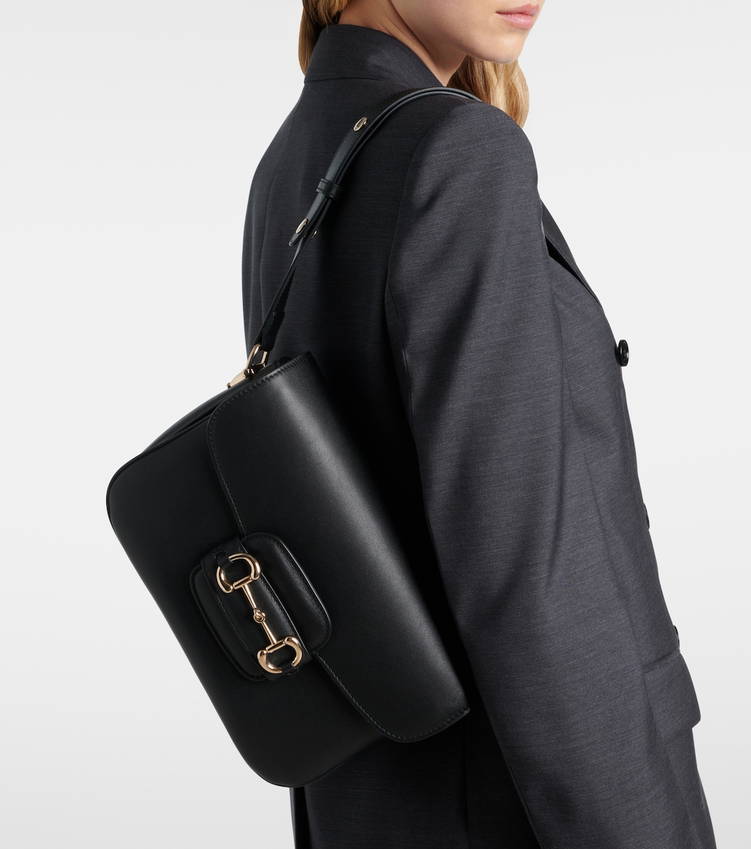 Schultertasche Gucci Horsebit aus Leder | Gucci