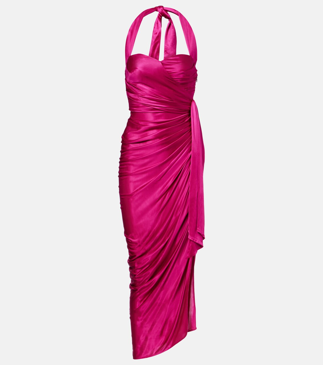 Midikleid aus Satin | Balmain