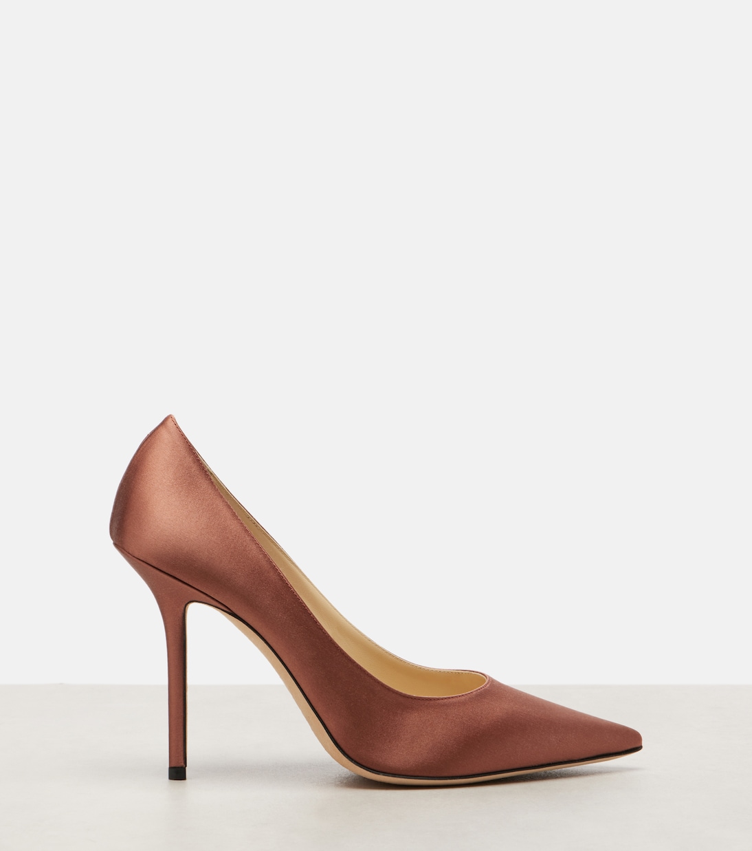Love 100 satin pumps | Jimmy Choo