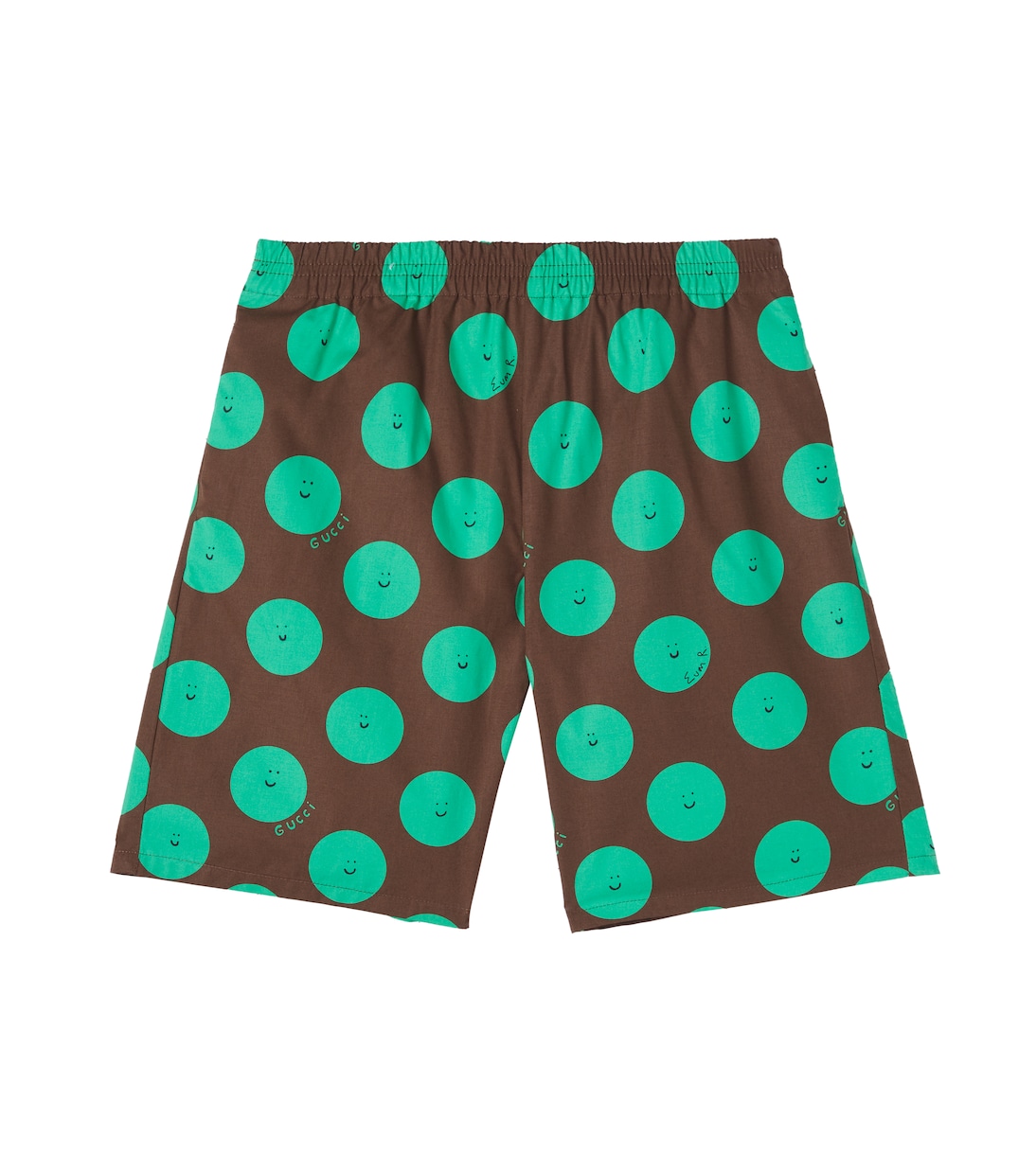 X Euan Roberts cotton Bermuda shorts | Gucci Kids