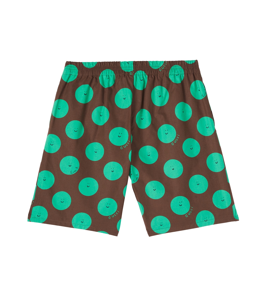 X Euan Roberts cotton Bermuda shorts | Gucci Kids