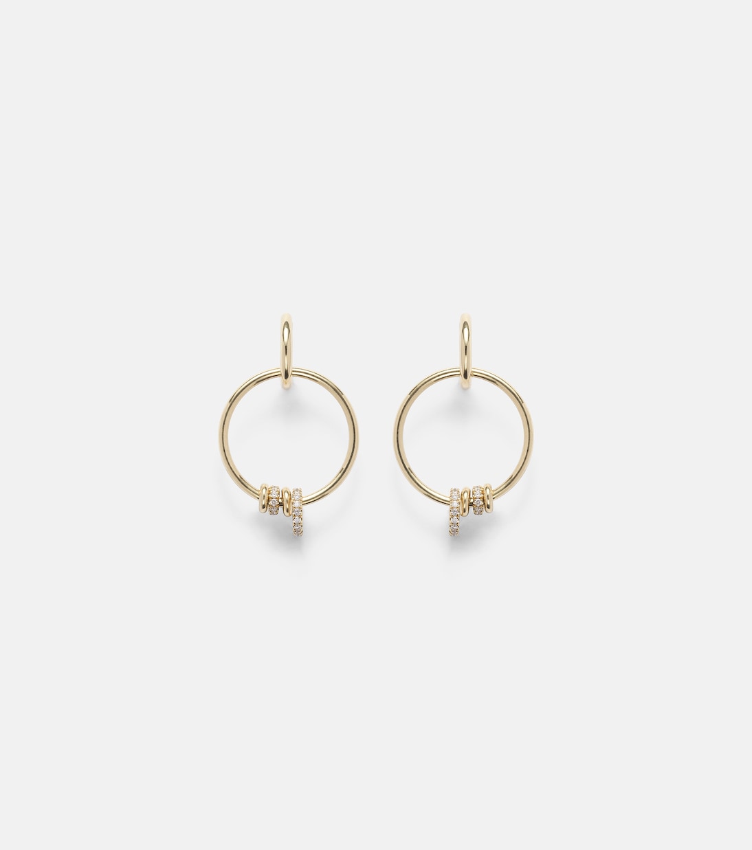 Ohrringe Asha aus 18kt Gelbgold mit Diamanten | Spinelli Kilcollin
