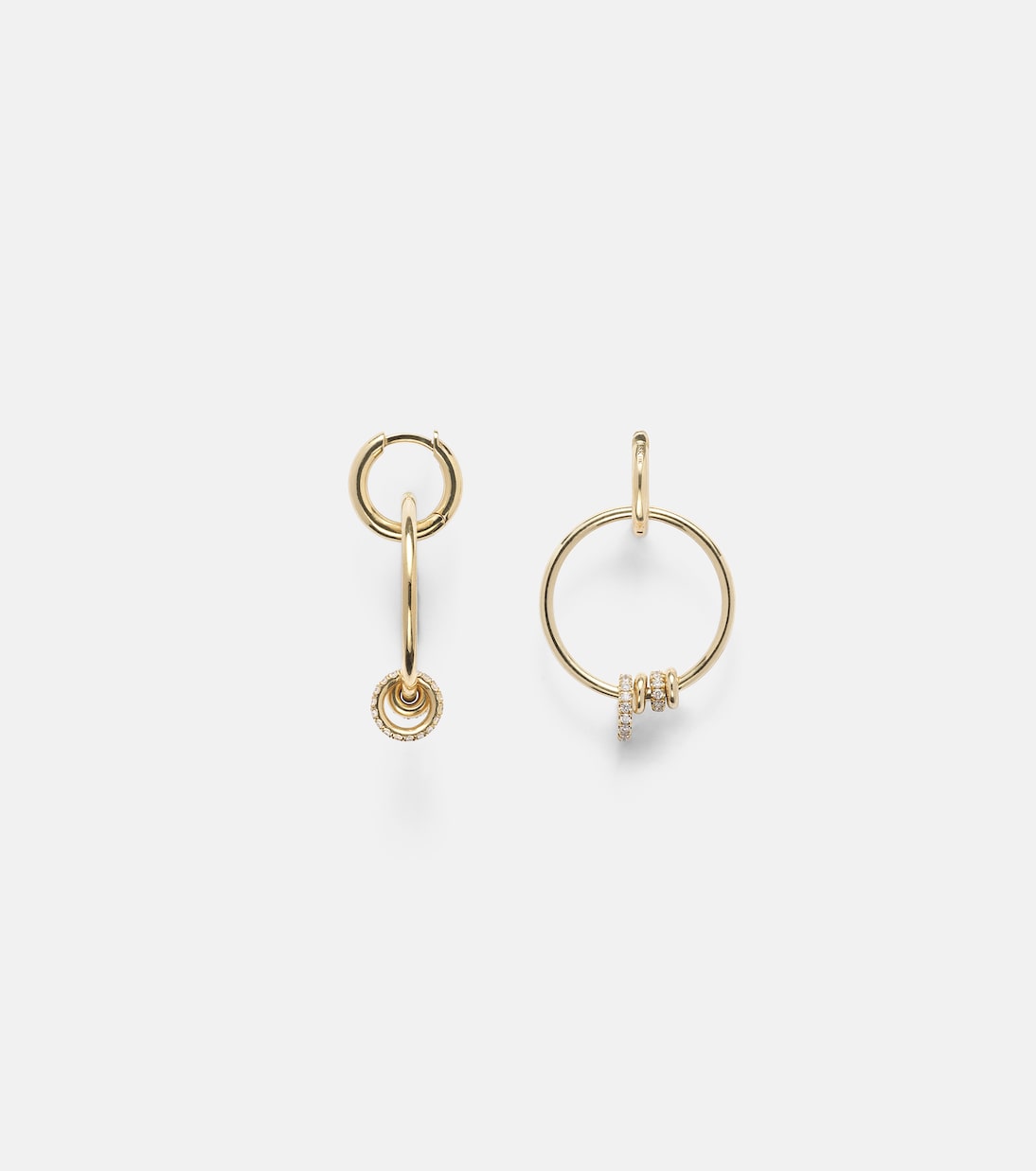 Ohrringe Asha aus 18kt Gelbgold mit Diamanten | Spinelli Kilcollin