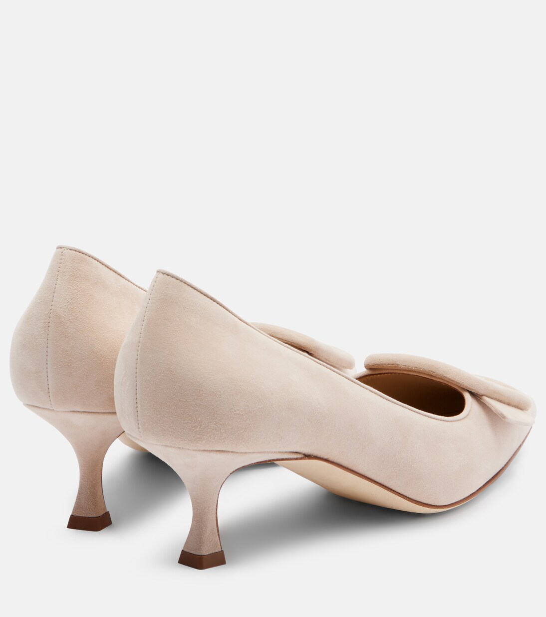 Pumps Maysale 50 in suede | Manolo Blahnik
