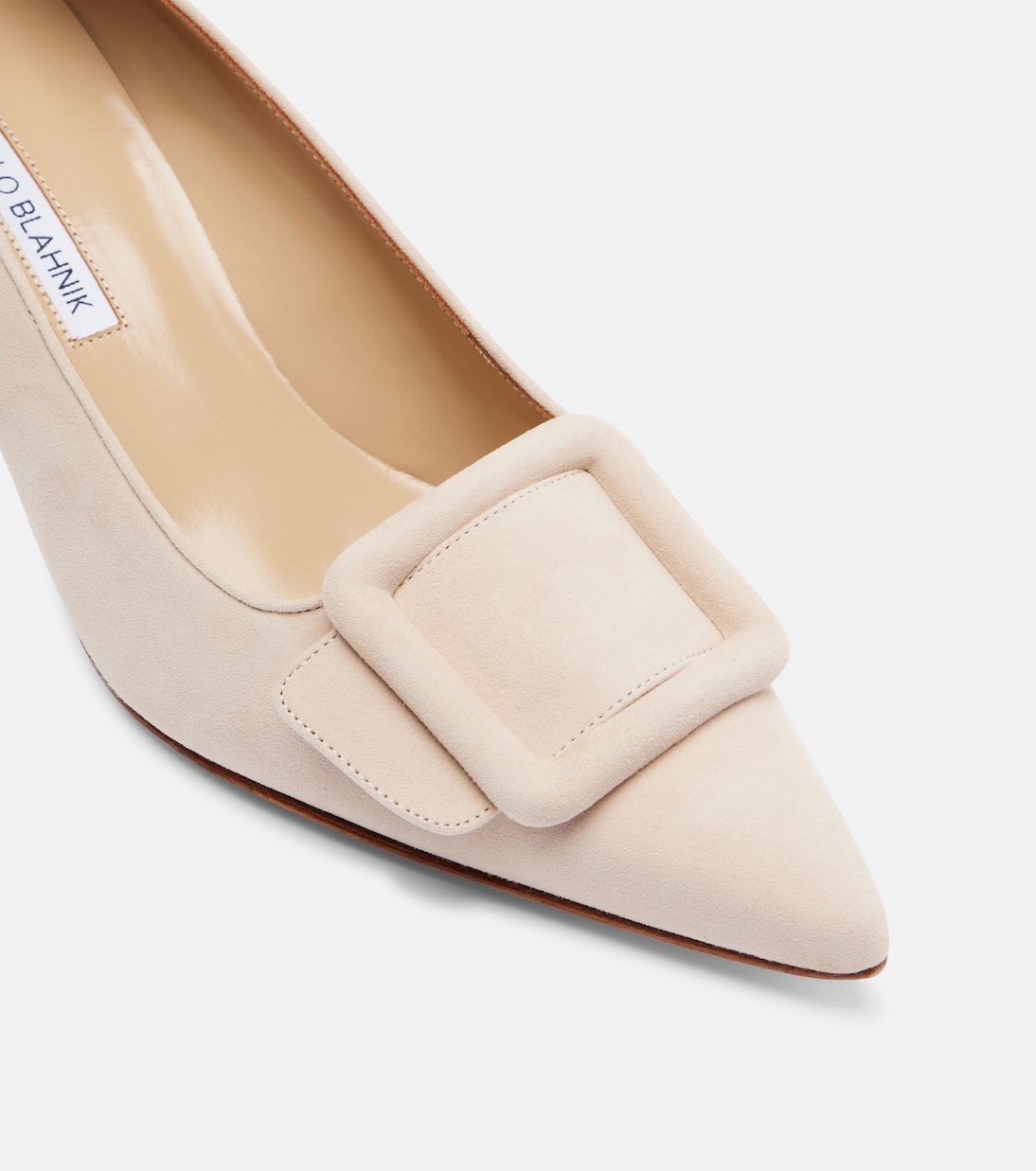 Pumps Maysale 50 in suede | Manolo Blahnik