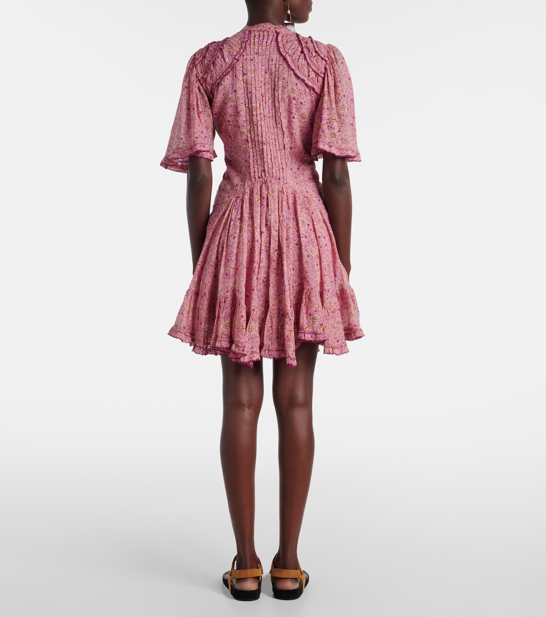 Vestido corto Celyn de algodón | Marant Etoile