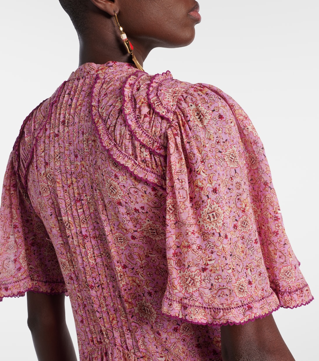 Vestido corto Celyn de algodón | Marant Etoile