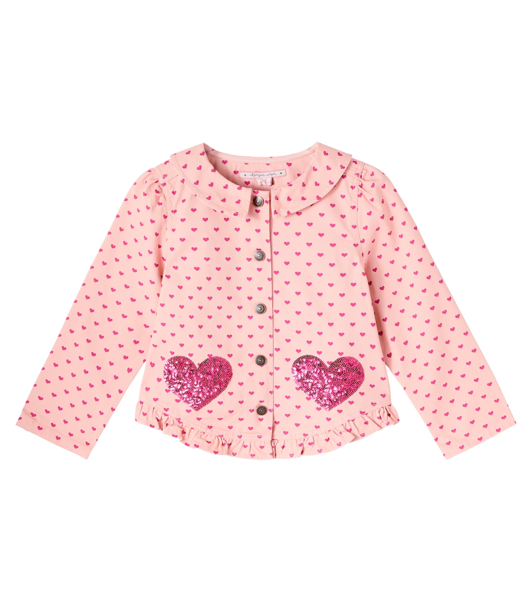Nola sequined ruffled jacket | Konges Sløjd