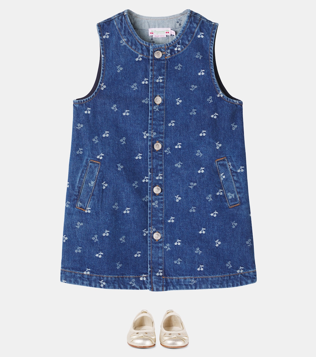 Besticktes Kleid | Bonpoint