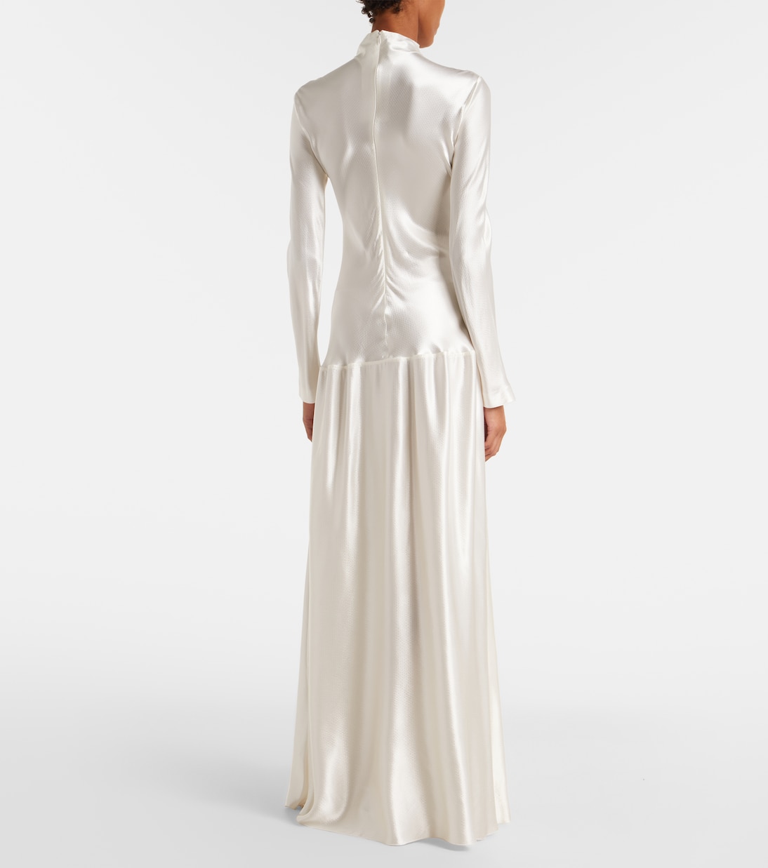 Maxikleid Mila aus Satin | Fforme