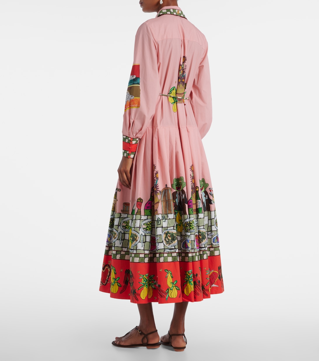 X Greg Sindel – Robe chemise Contessa en coton | Alémais