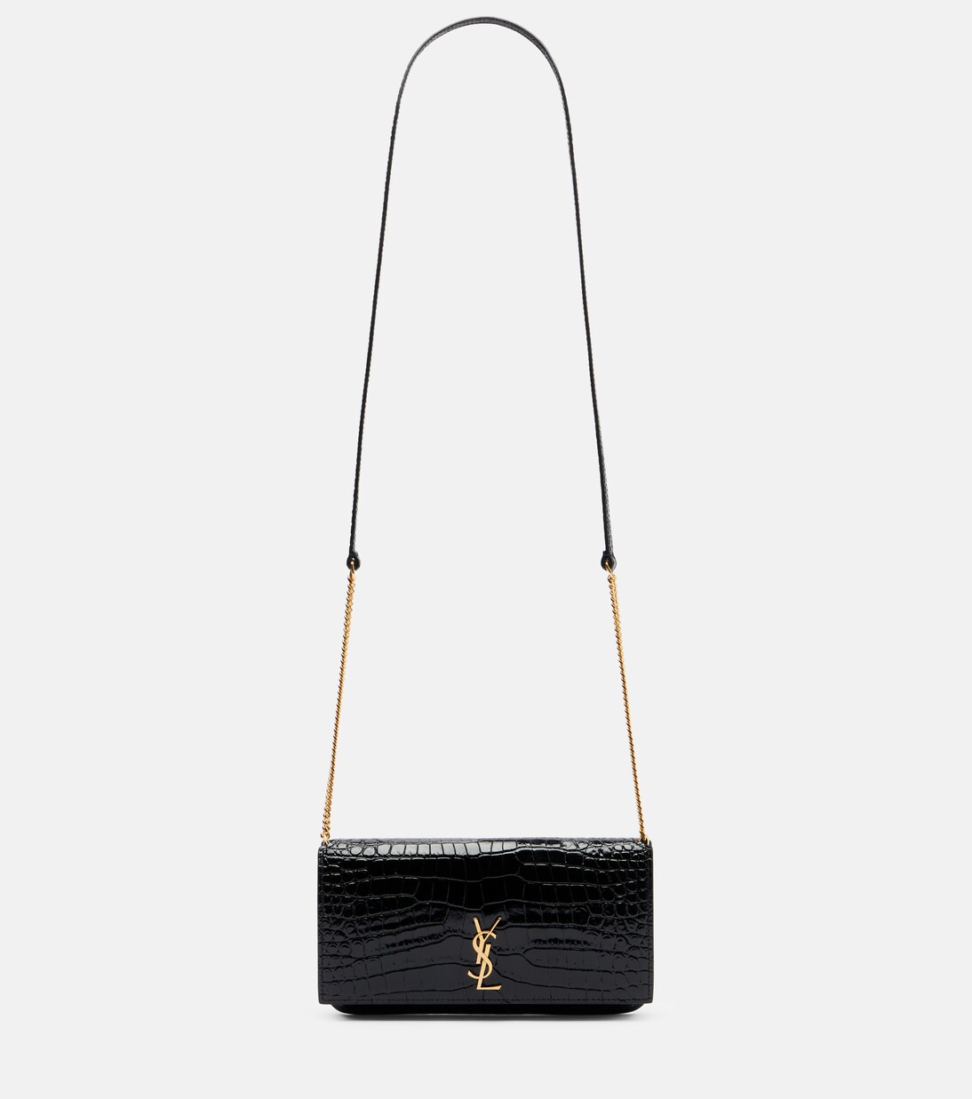 Smartphone-Etui Cassandre Mini aus Leder | Saint Laurent
