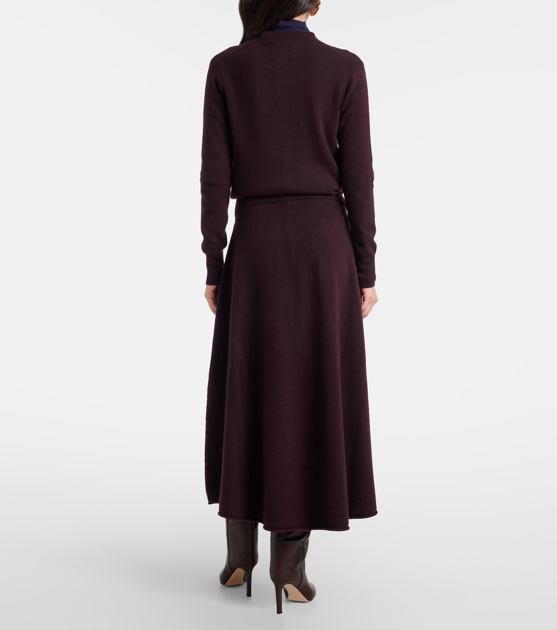 Maxirock N°388 Ease aus einem Kaschmirgemisch | Extreme Cashmere