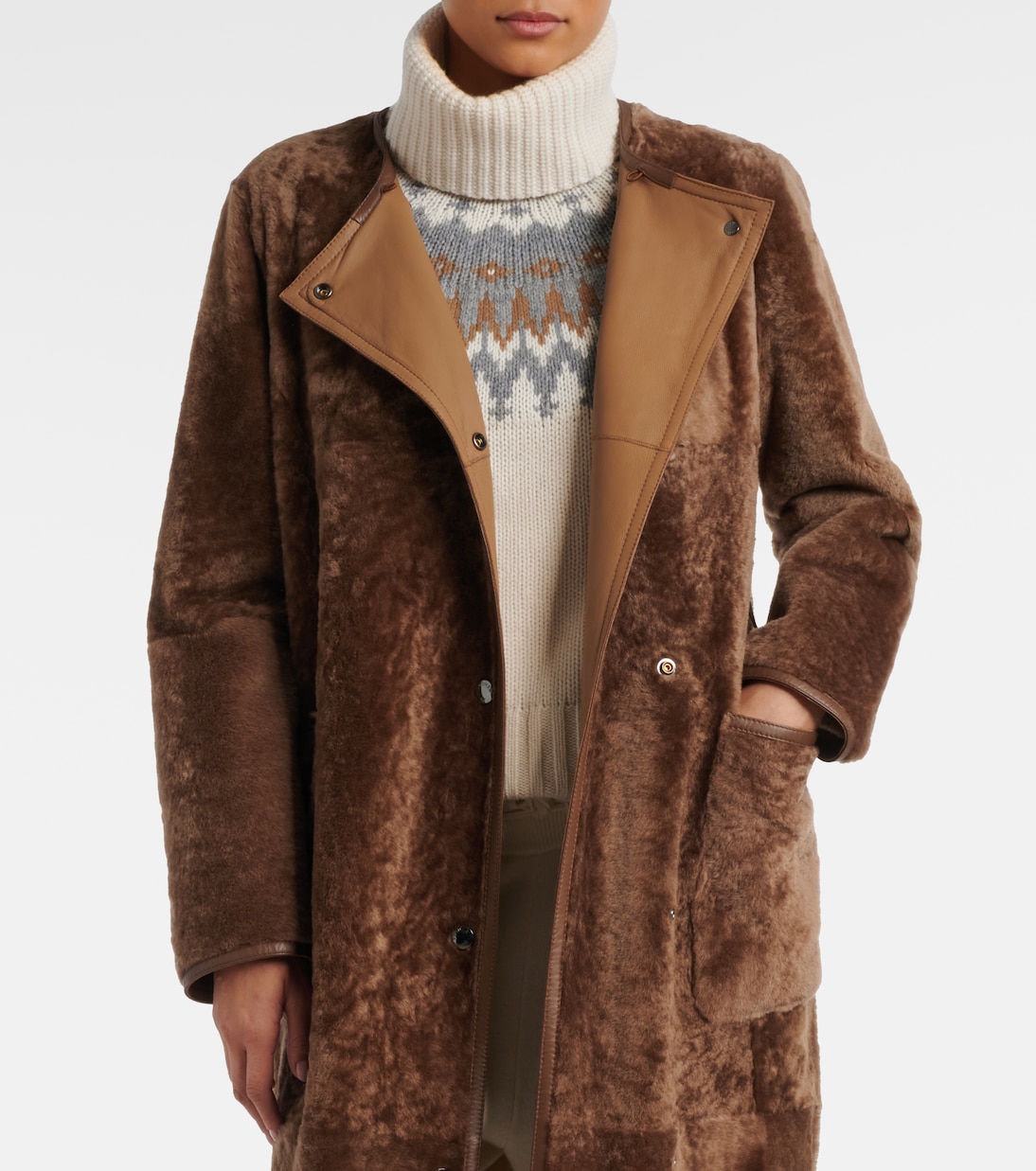 Mantel aus Shearling | Bogner