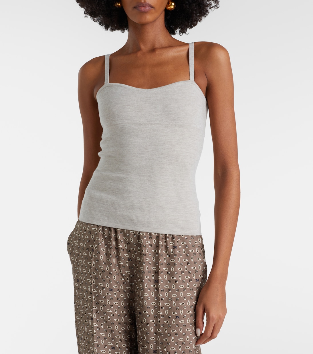 Top Mxmepica aus einem Wollgemisch | Max Mara