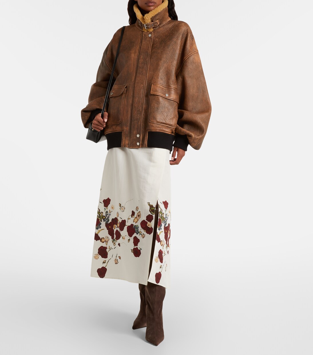 Stivali Bella 100 in suede | Khaite