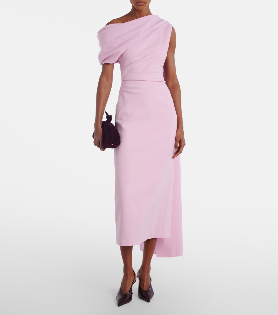 Maite caped midi dress | Roksanda