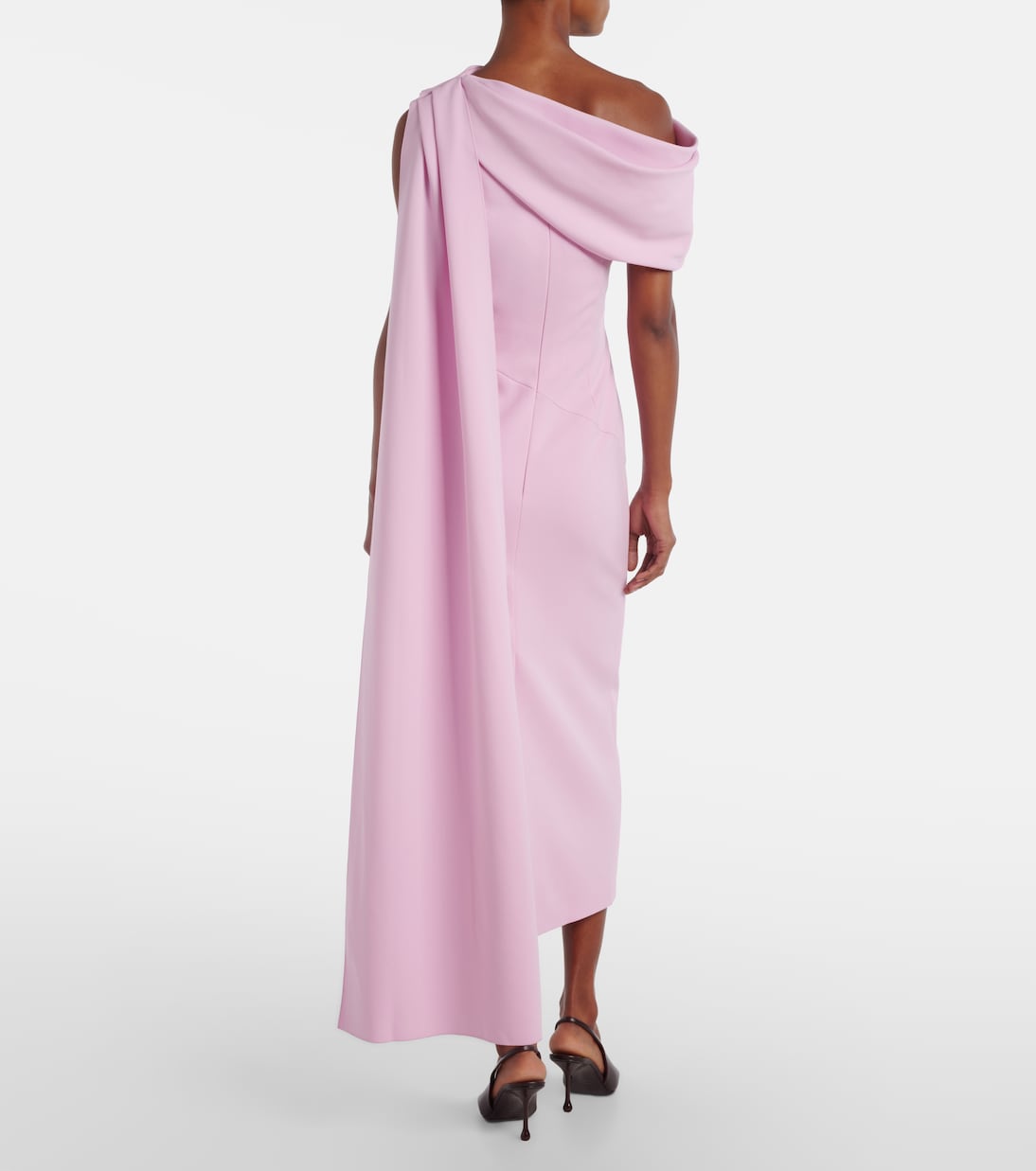 Maite caped midi dress | Roksanda