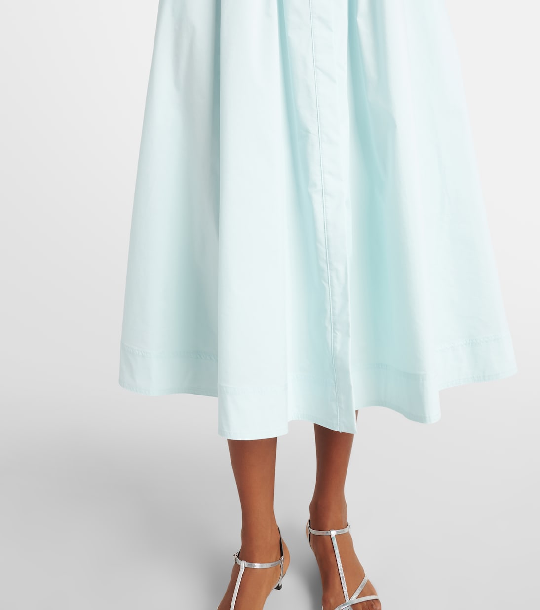 Jazz cotton-blend poplin shirt dress | Simkhai