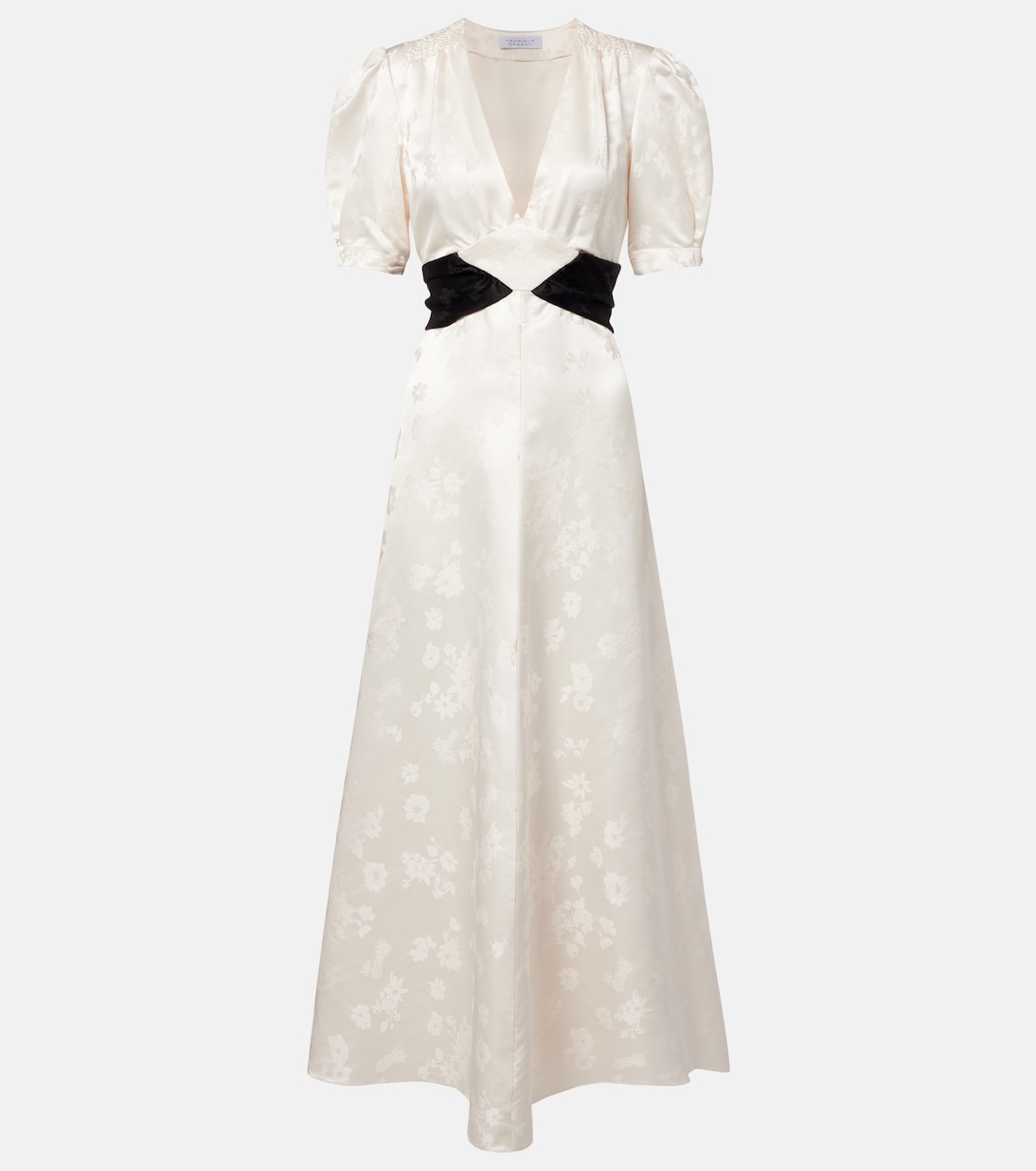 Larkin floral silk midi dress | Gabriela Hearst