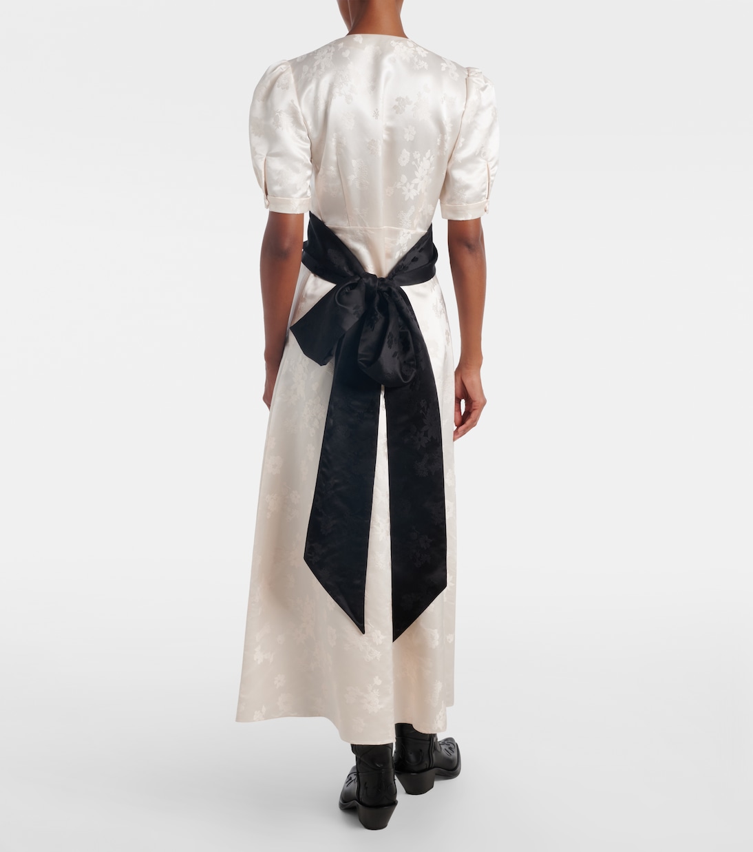 Larkin floral silk midi dress | Gabriela Hearst