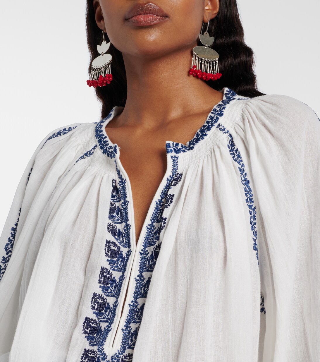 Blusa Lena in cotone con ricamo | Marant Etoile