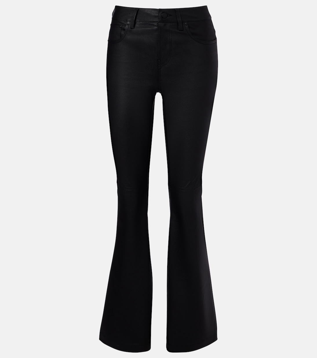 Sophie leather bootcut pants | AG Jeans