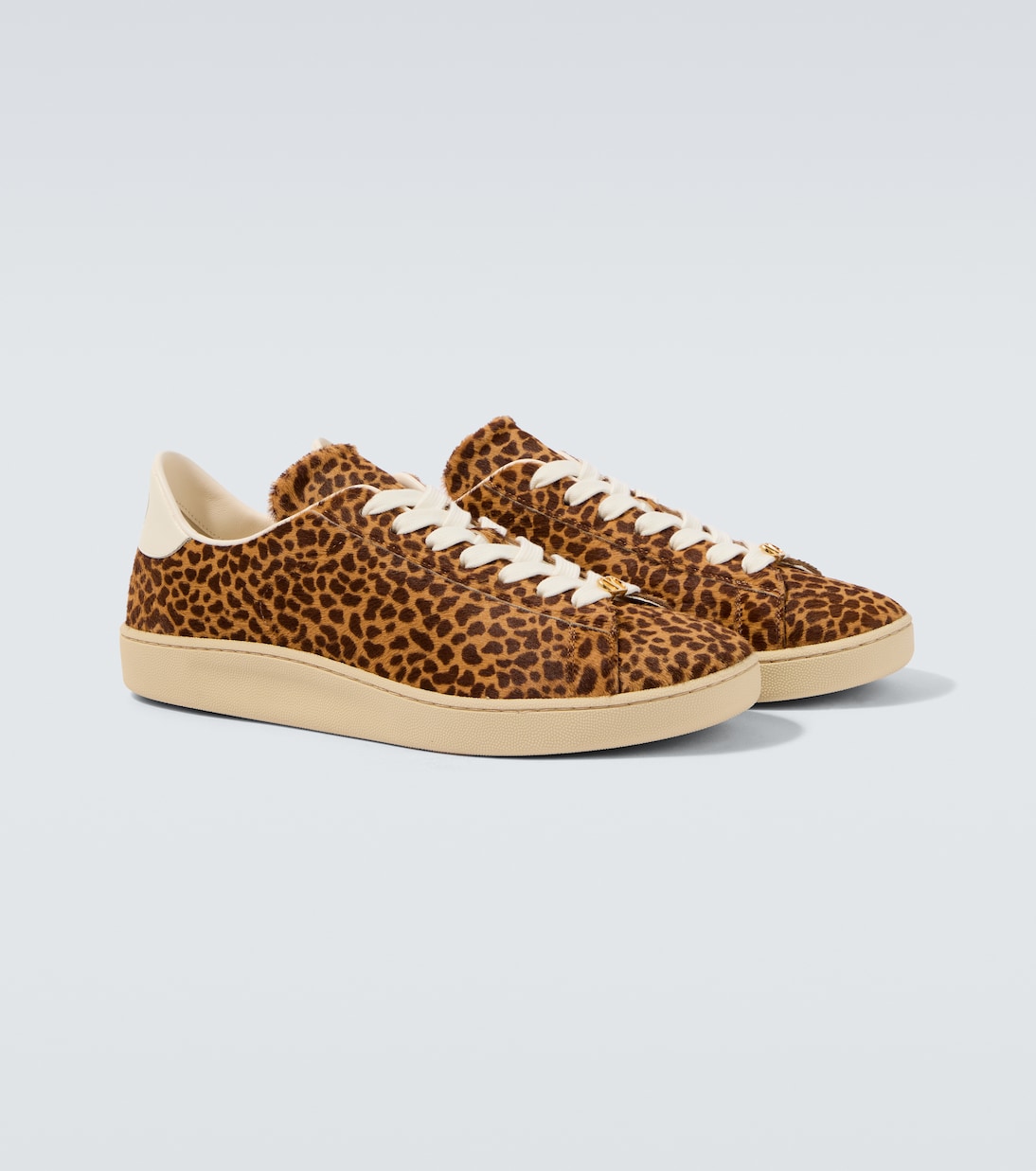 Royco leopard-print calf hair sneakers | Valentino Garavani
