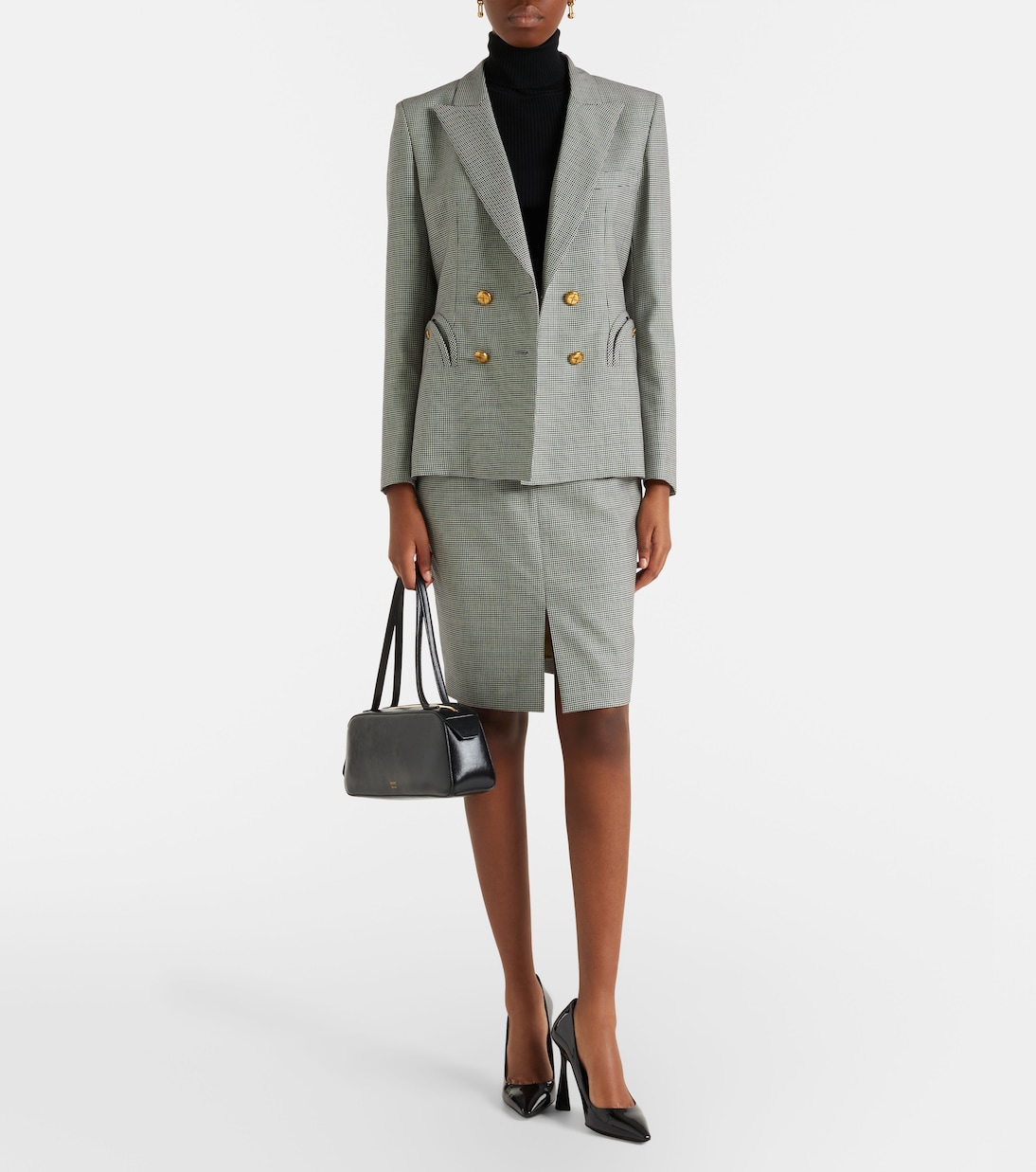 Popeye virgin wool pencil skirt | Blazé Milano