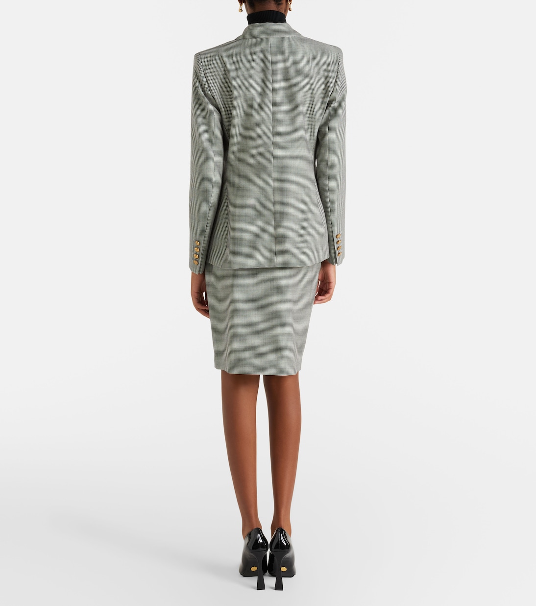 Popeye virgin wool pencil skirt | Blazé Milano