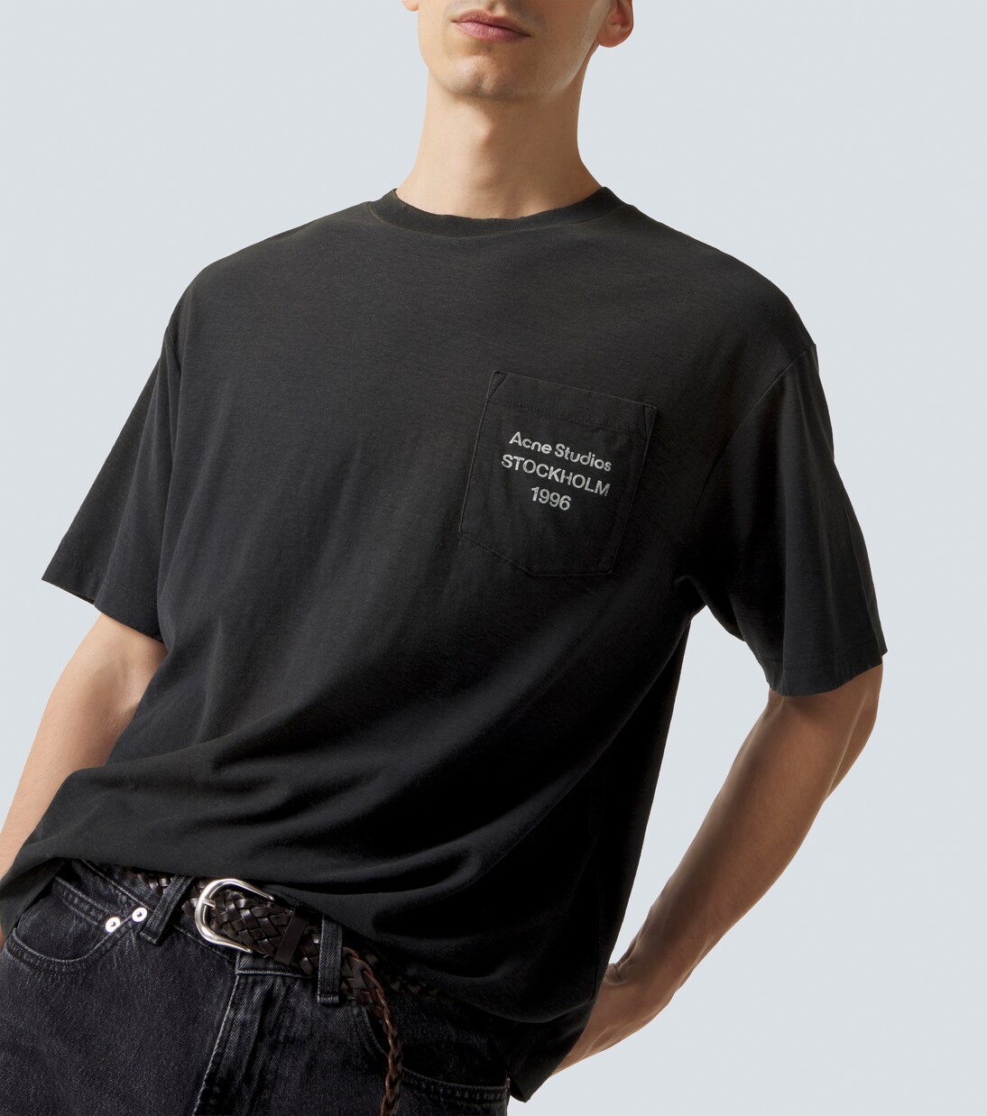 T-Shirt aus einem Baumwollgemisch | Acne Studios