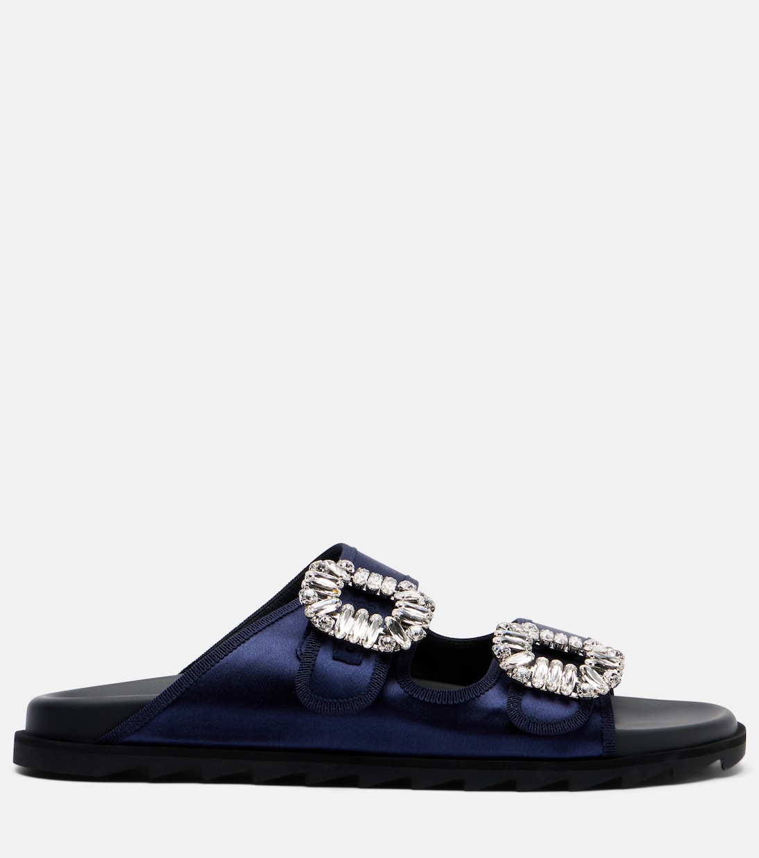 Sandalen Slidy Viv' aus Satin | Roger Vivier