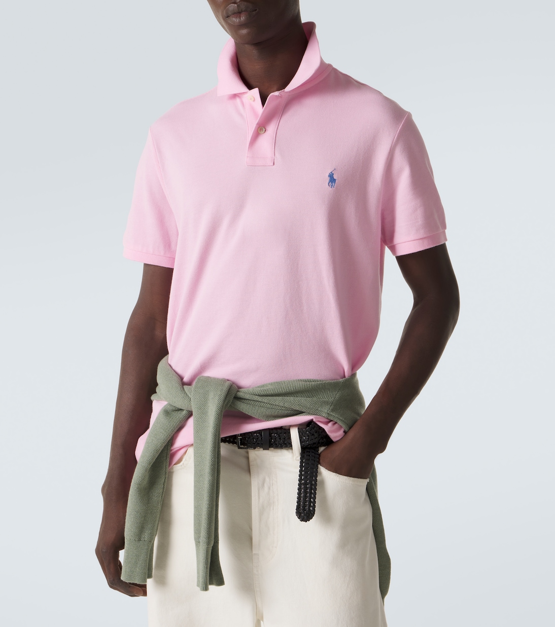 Cotton mesh polo shirt | Polo Ralph Lauren