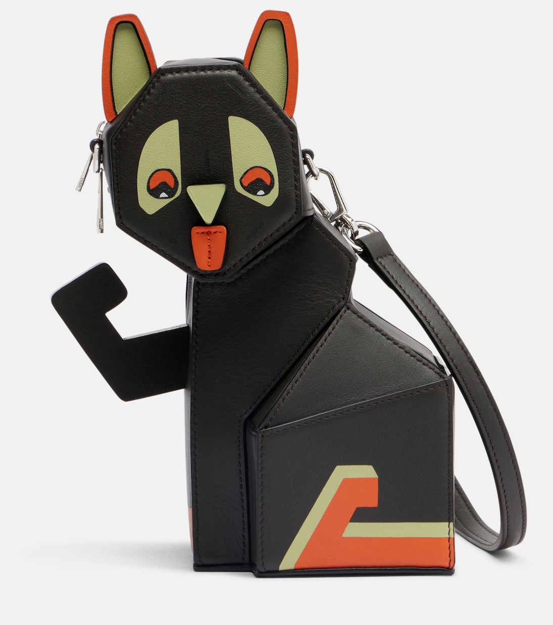 x Louis Wain leather clutch | Loewe