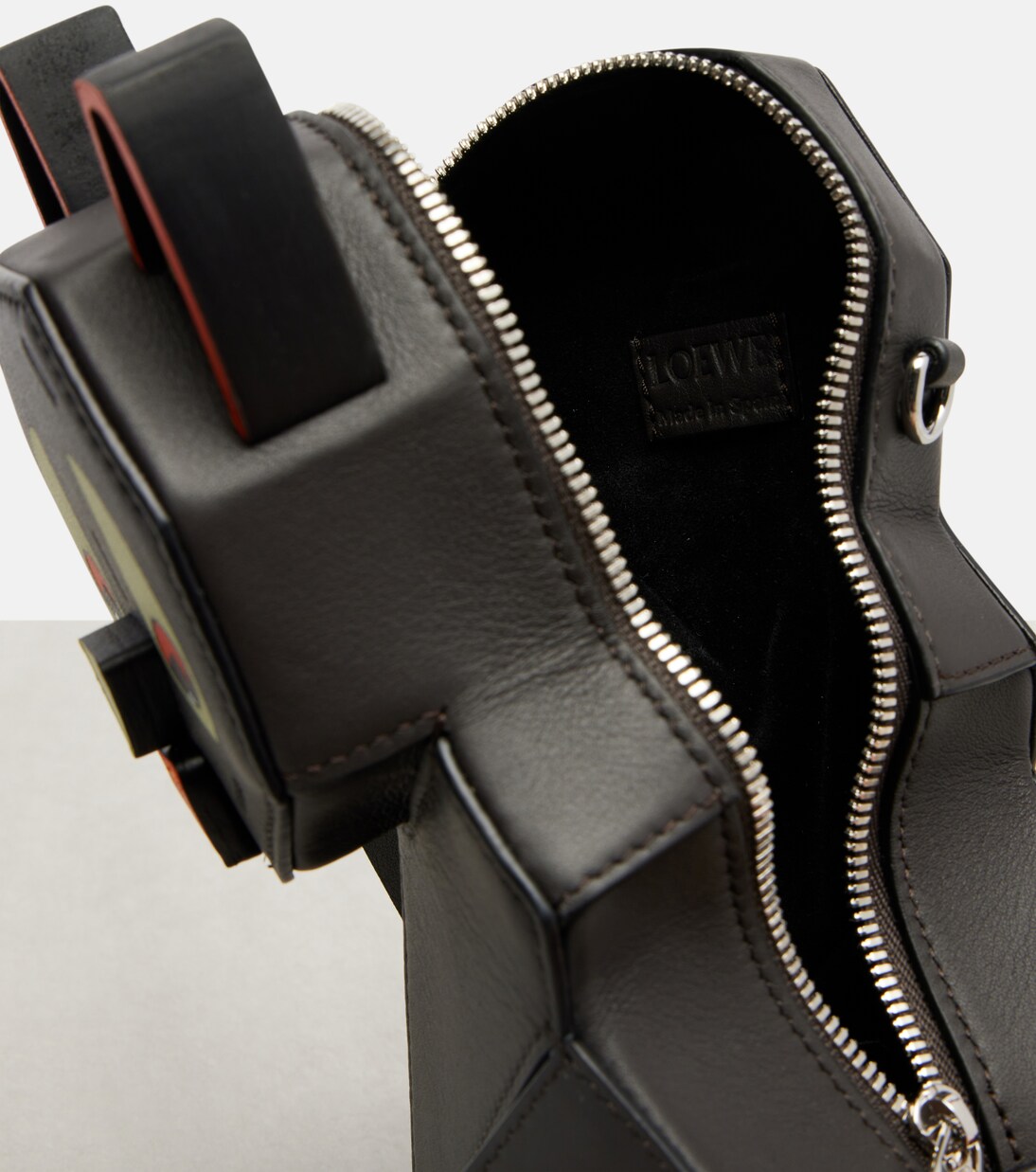 x Louis Wain leather clutch | Loewe